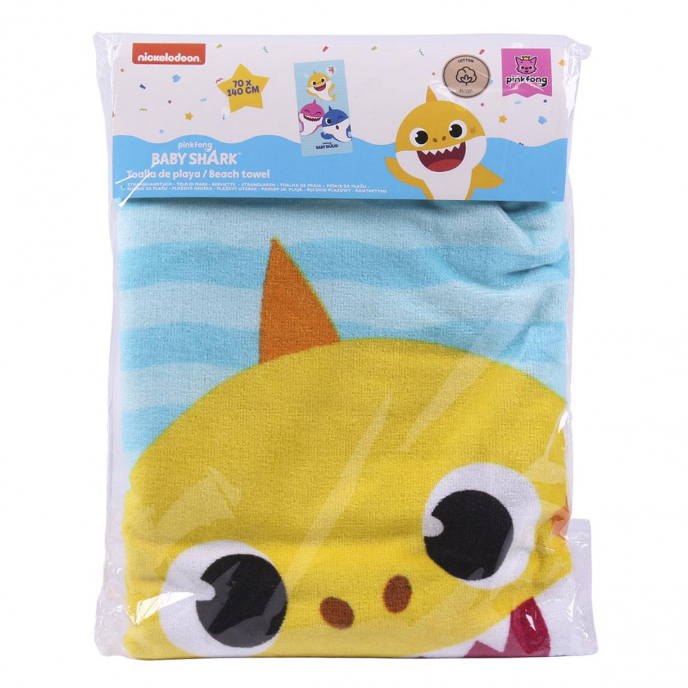 Prosop Plajă Baby Shark Cerda 70x140 cm