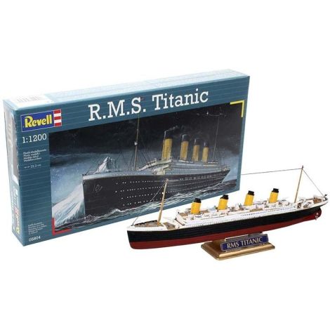 Model Titanic Revell 1:1200 - Construcție Detaliată - imagine 4