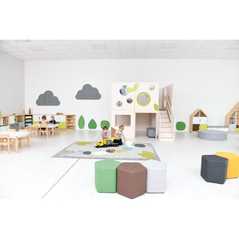Complex Joacă Flora Moje Bambino - Lemn Interior - imagine 31