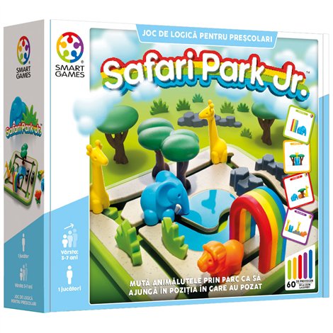 Smart Games Safari Park Jr. - Joc Logică 3+