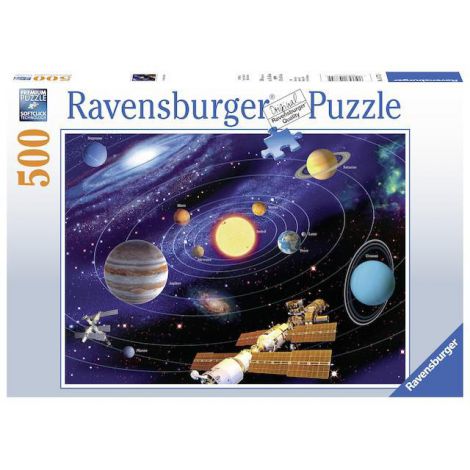 Puzzle Sistemul Solar, 500 piese, Ravensburger