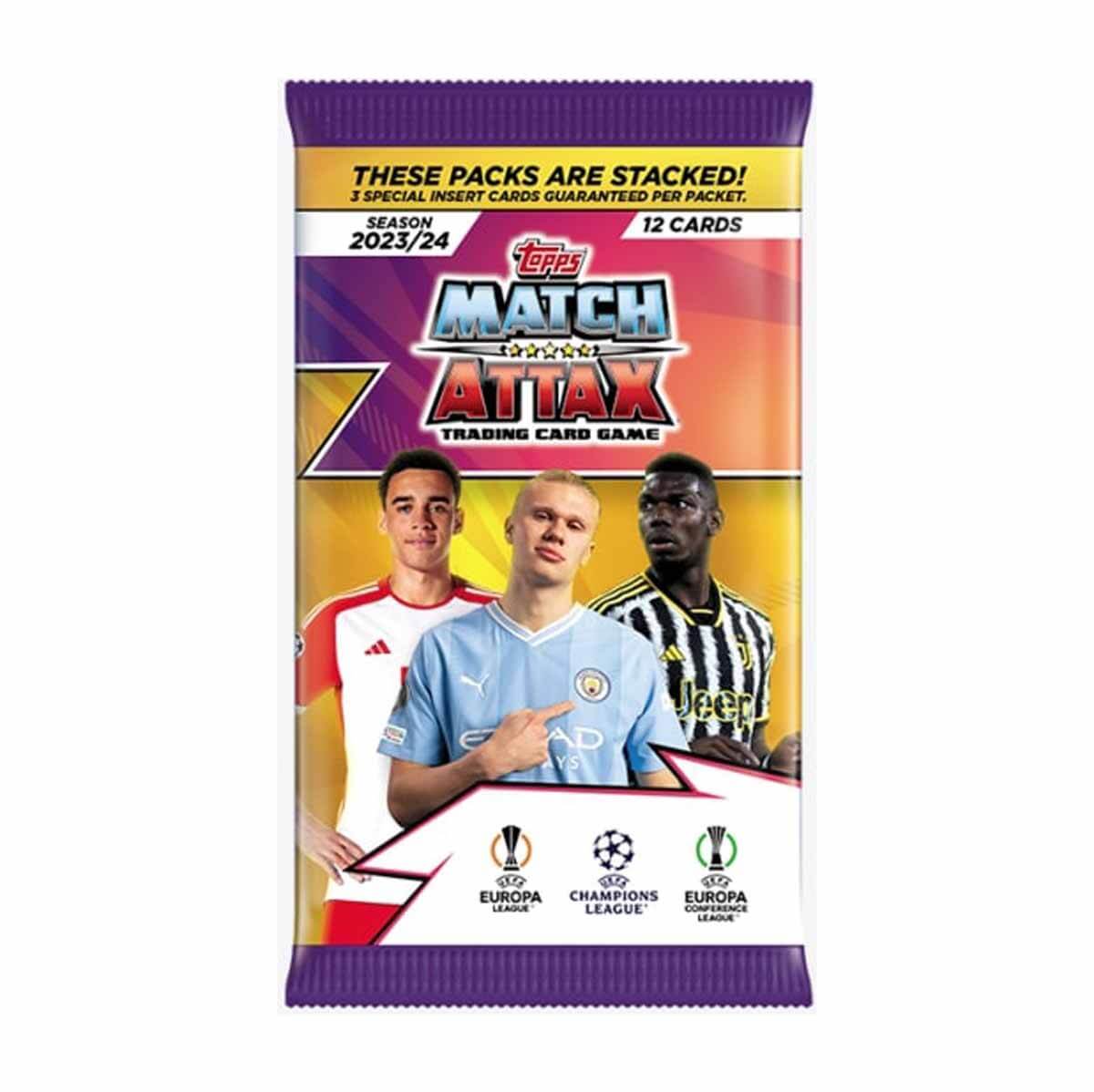 Cartonașe Topps Champions League 2023-2024, 12 buc