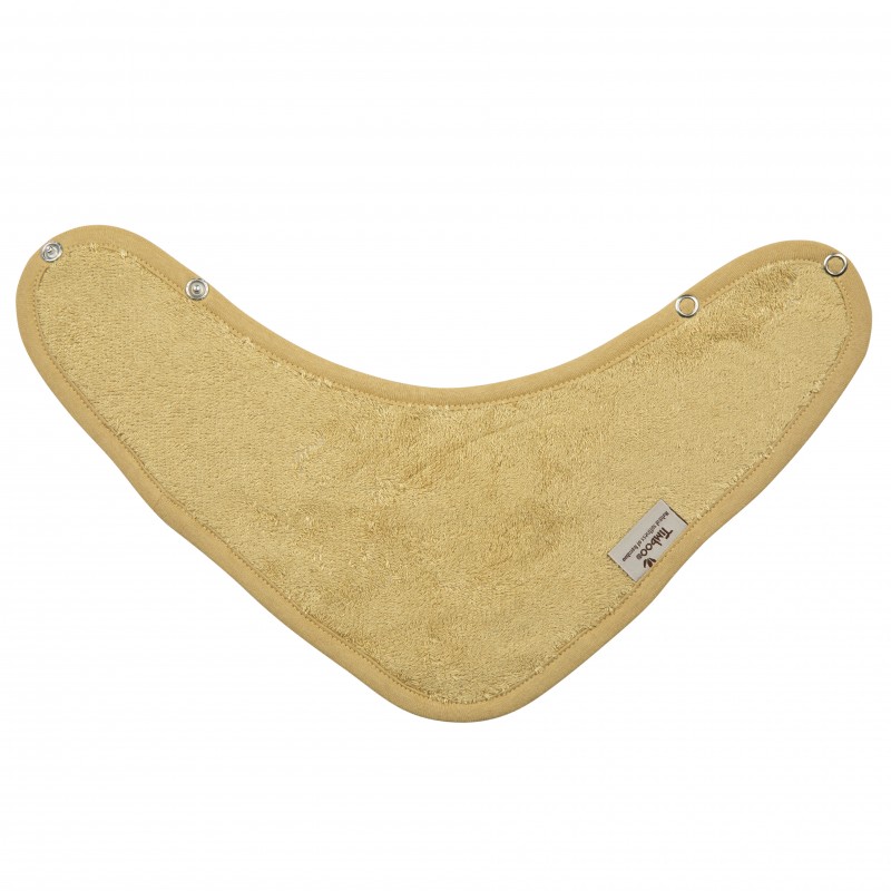 Baveta Bambus Tip Bandana Timboo Honey Yellow