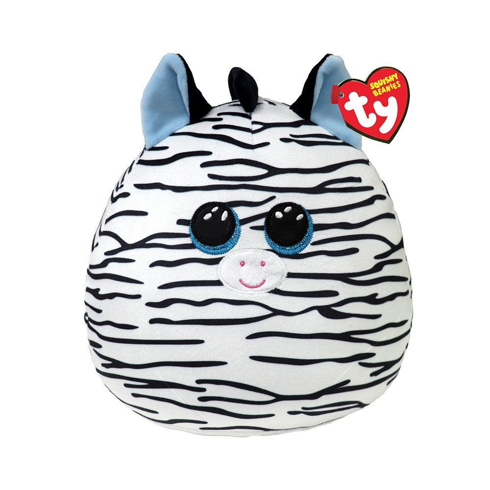 Plus Ty Squishy Beanie Zebra Xander 22cm