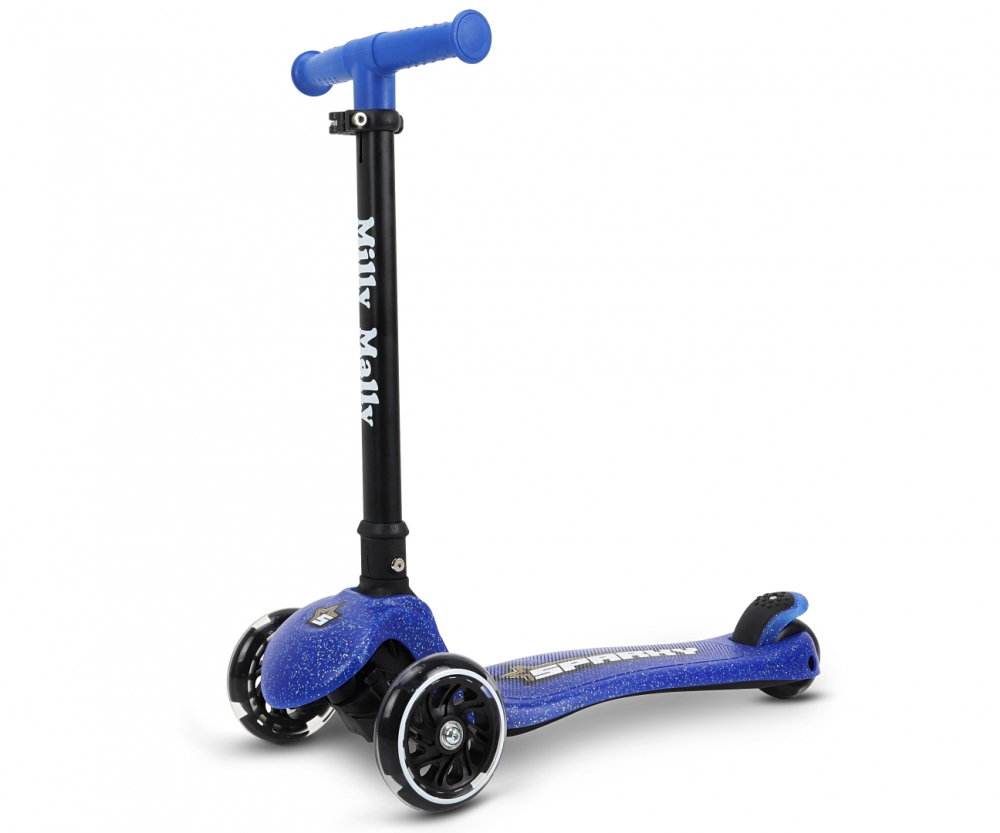 Trotineta Sparky Blue Milly Mally cu LED