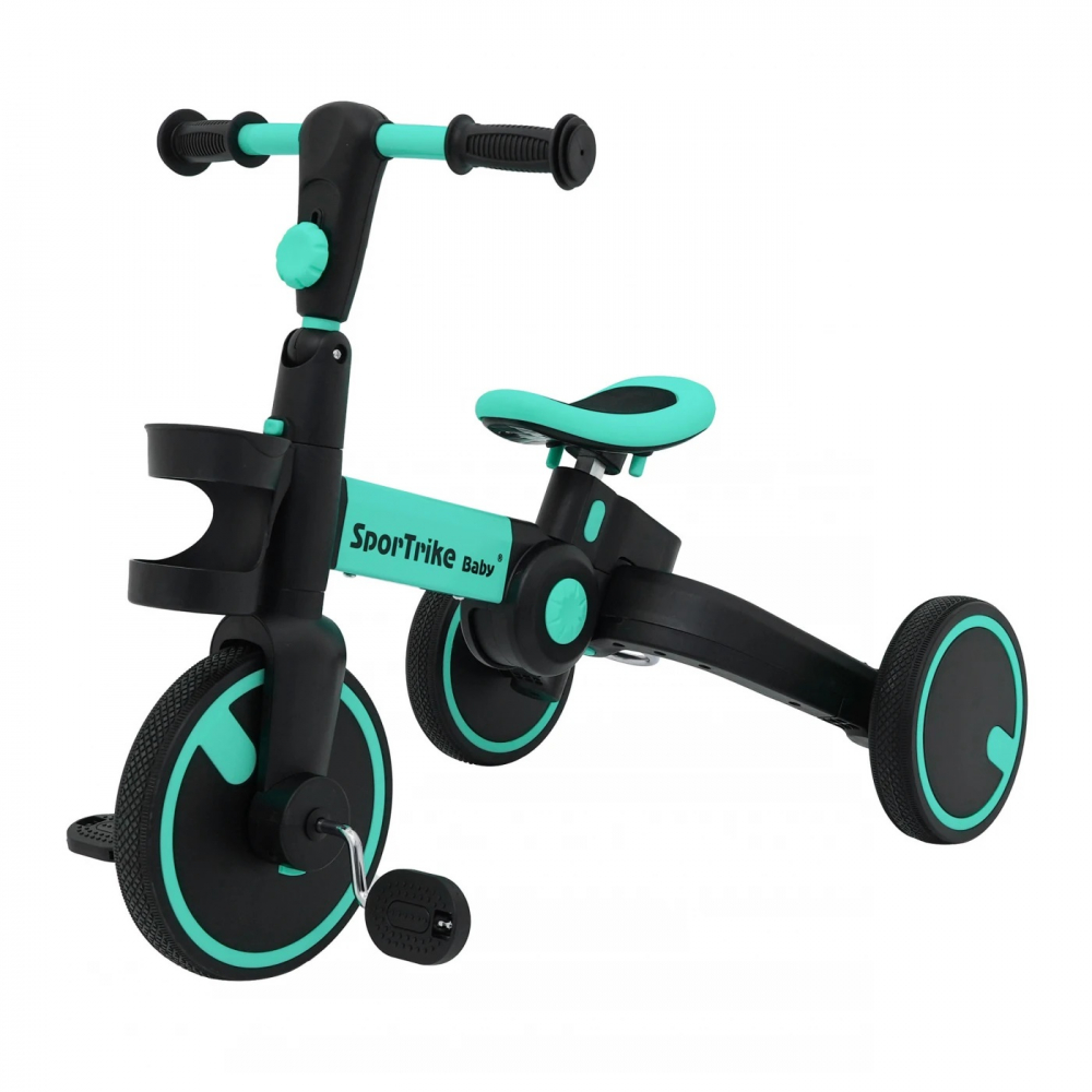 Sportrike Happy Tricicleta 3-in-1 Albastru
