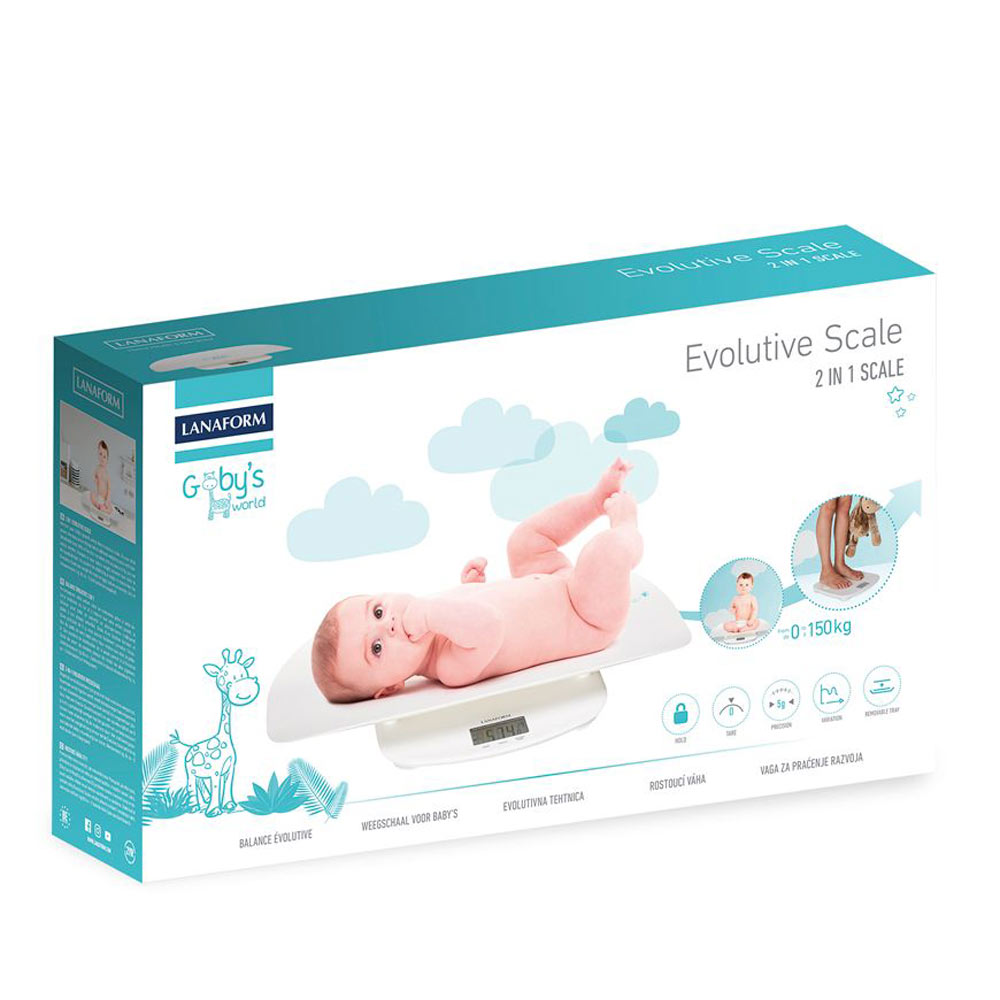 Cântar electronic Lanaform pentru bebeluși - imagine 4