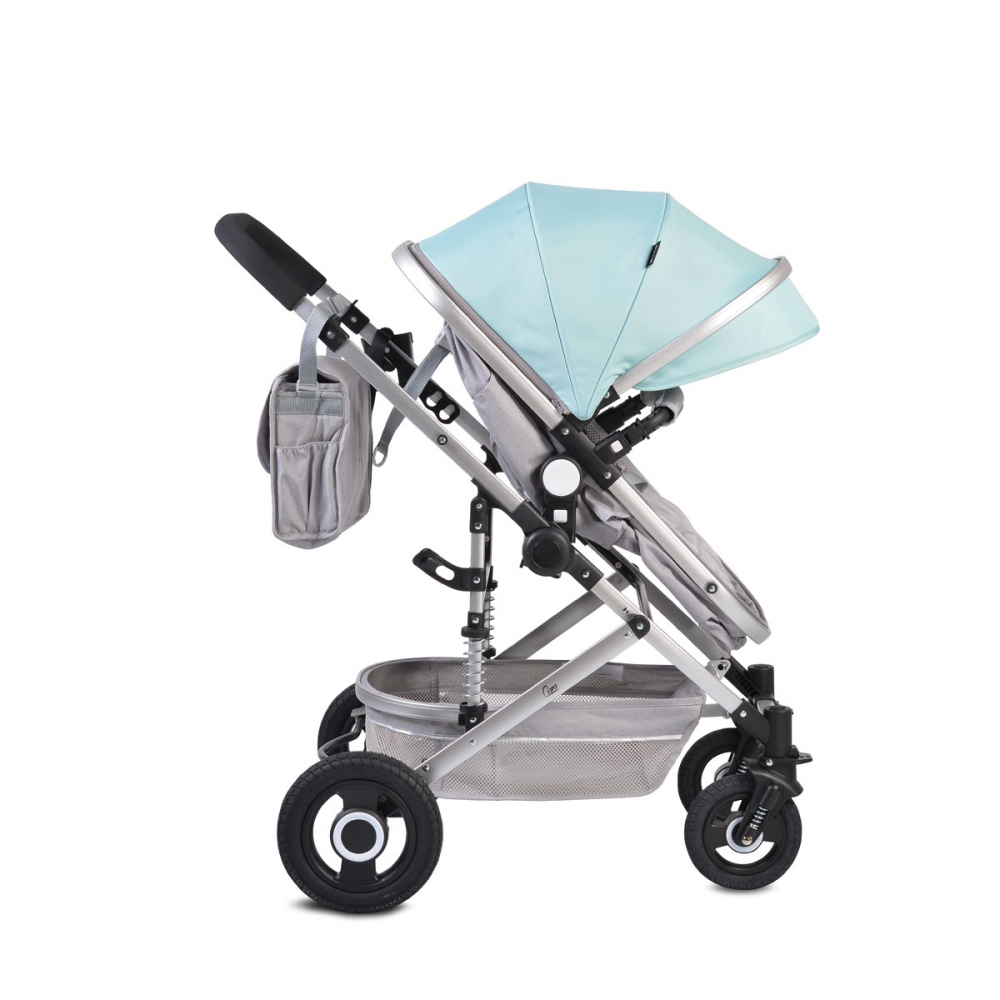 Moni Ciara Turquoise, Carucior 2 in 1 Transformabil - imagine 2
