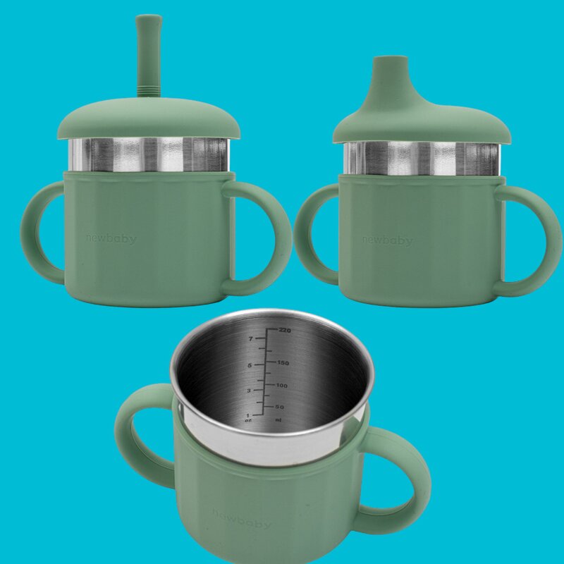 Canuta 2-in-1 New Baby Silicon Manere 0+ luni - imagine 2