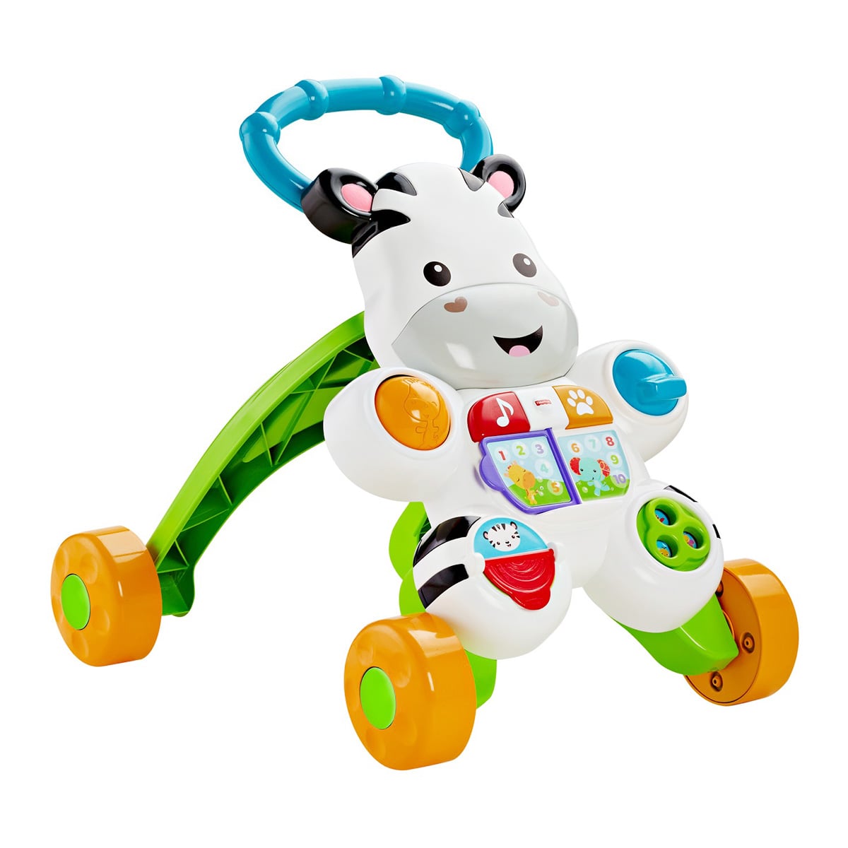Antemergător Fisher-Price Zebra cu activități muzicale