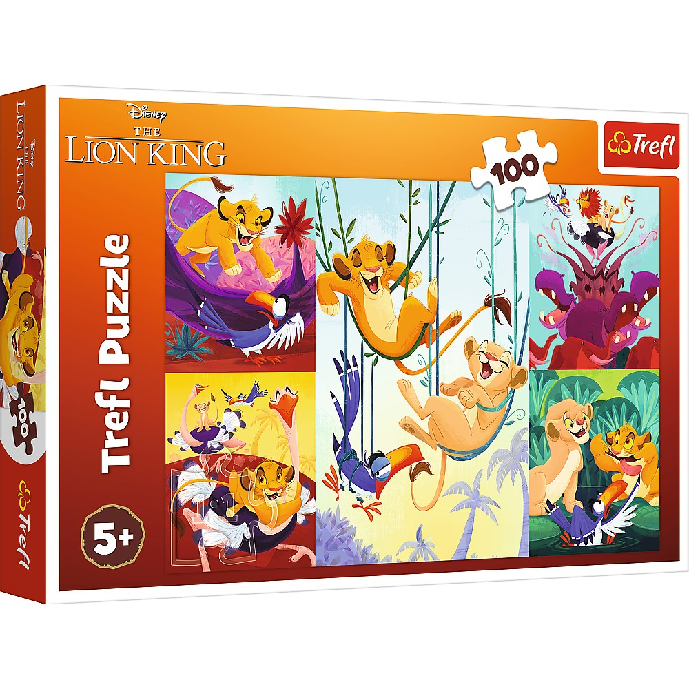 Puzzle Disney Trefl 100 piese - Dezvoltare Creativitate