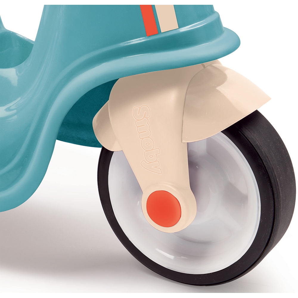 Scuter Smoby Ride-On Albastru cu Cheie + Depozitare - imagine 3