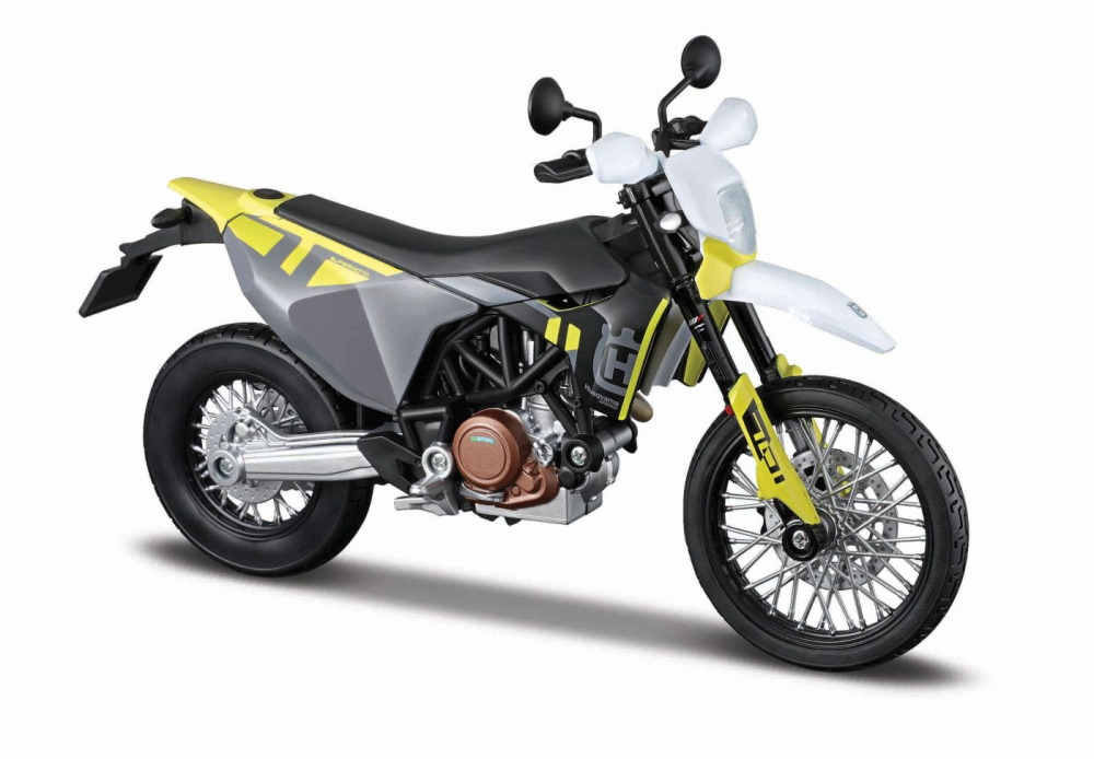 Maisto Husqvarna 701 - Motocicleta Metalică 1:18