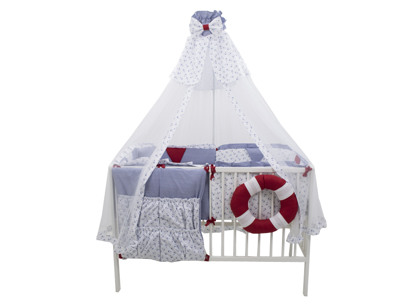 Lenjerie Patut Ocean Mykids, 9 Piese, Multicolor - imagine 7