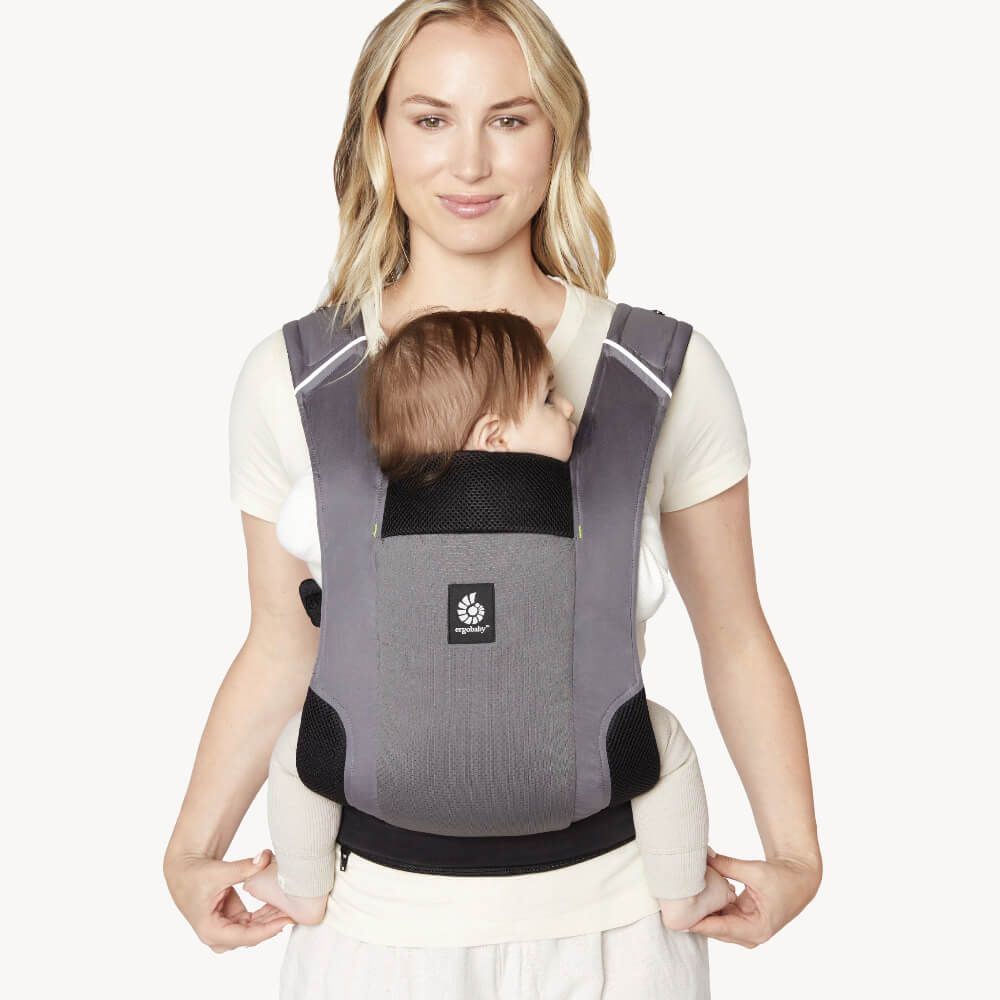 Marsupiu Ergobaby Away Graphite Grey – Confort Premium