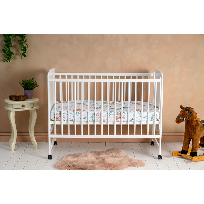 Patut Qmini Timmi Alb, 120x60 cm, Lemn Masiv - imagine 6