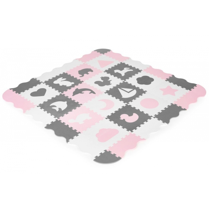 Salteluta puzzle Ecotoys cu pereti, 36 elemente - imagine 2