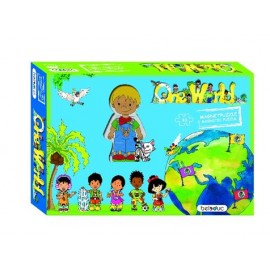 Puzzle Magnetic Copiii Lumii Beleduc - Educațional - imagine 2