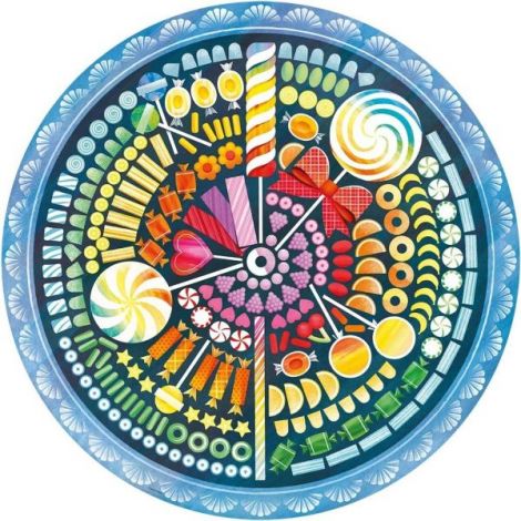 Ravensburger Puzzle Cerc Bomboane 500 piese
