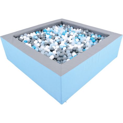 Piscina Bile Moje Bambino Gri-Bleu 2x2m
