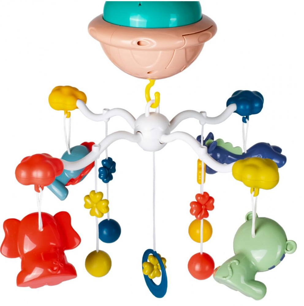 Carusel Muzical Proiector Happy Animals Malplay - imagine 5