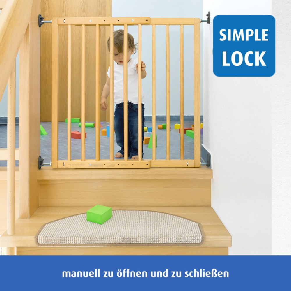 Poarta Siguranta Reer Wood | Reglabila 65-106cm - imagine 5