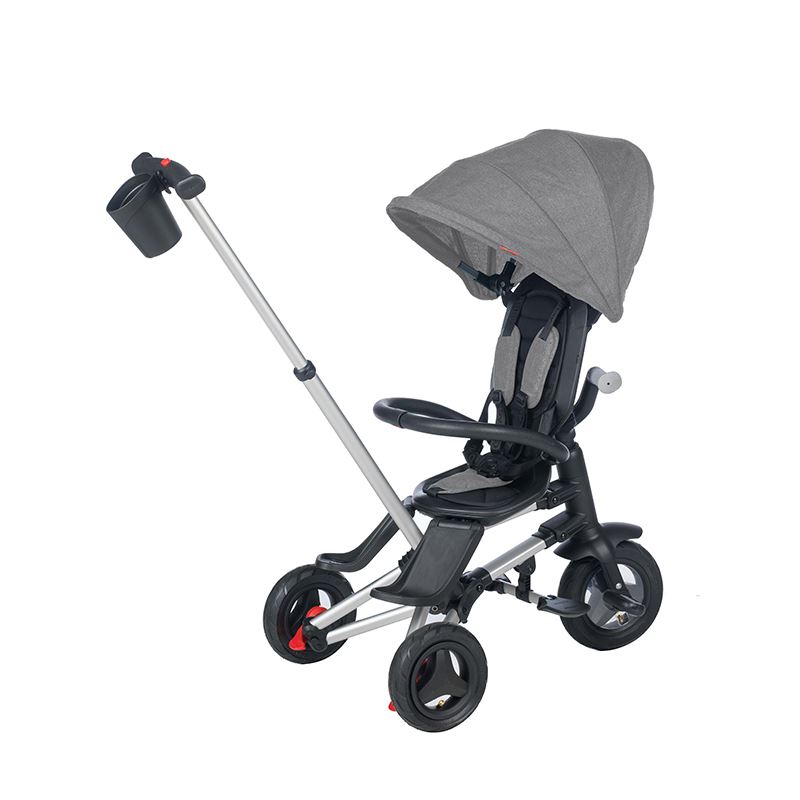 Tricicleta Qplay Nova Gri Ultrapliabilă - imagine 8