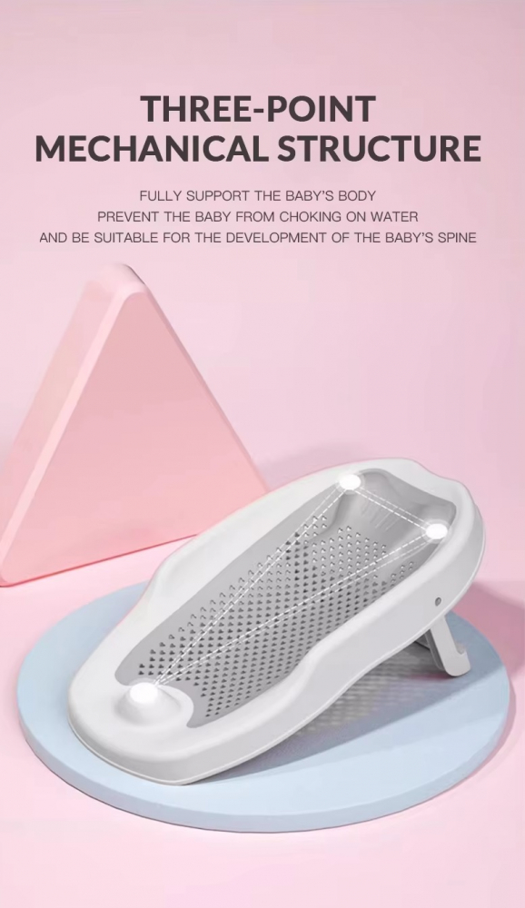 Suport Baie Bebelusi Little Mom - Pliabil & Ergonomic - imagine 7