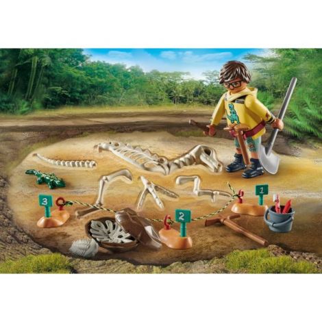 Playmobil Săpături Dinozaur - Joc Creativ - imagine 2