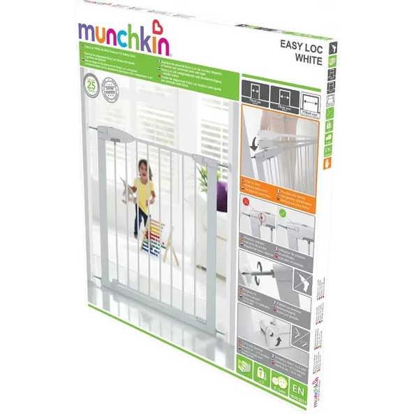 Poarta Siguranta Munchkin Easy Lock Metal - imagine 5