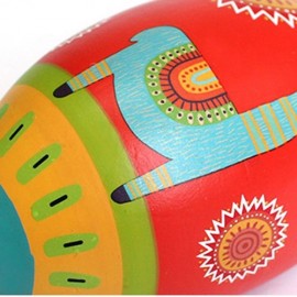 Maracas Djeco Lemn | Instrument Muzical Educativ - imagine 3