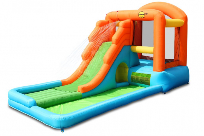 Castel cu Apa Happy Hop | Tobogan Gonflabil 3-in-1