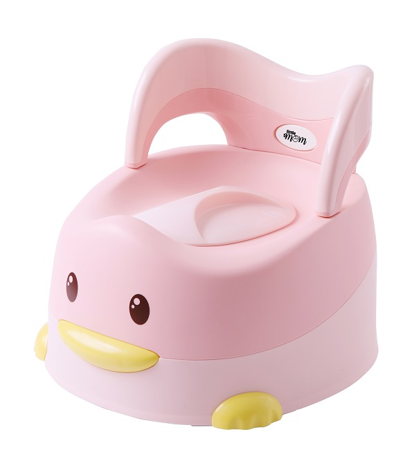 Olita Little Mom Duck Pink Ergonomica cu Spatar - imagine 12