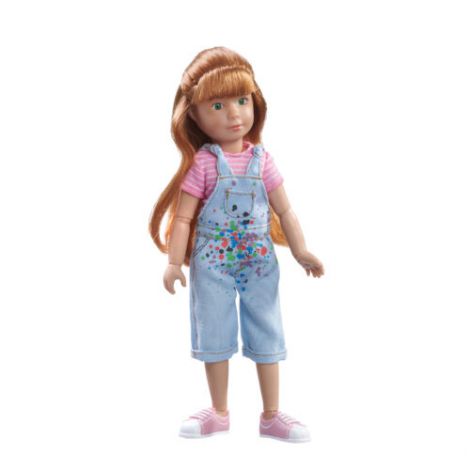 Papusa Kathe Kruse Chloe Pictorita, 23 cm - imagine 4