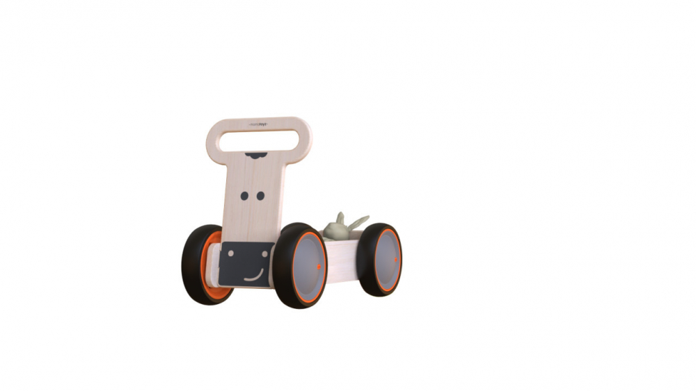MamaToyz Vacuta 3 în 1: Ride-On și Premergător - imagine 4