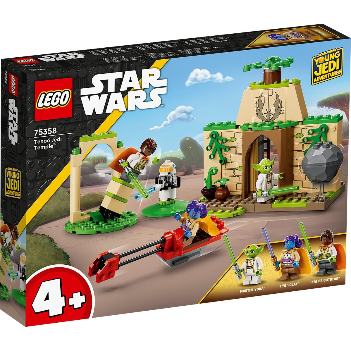 LEGO Star Wars 75358 Templul Jedi, Tenoo