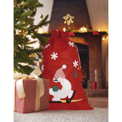 Sac Moș Crăciun Guirca | Decorat Magie Sărbători - imagine 3