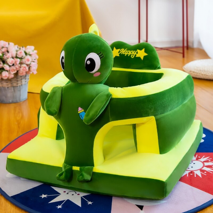 Fotoliu Sustinere Bebe Dino Verde Krista