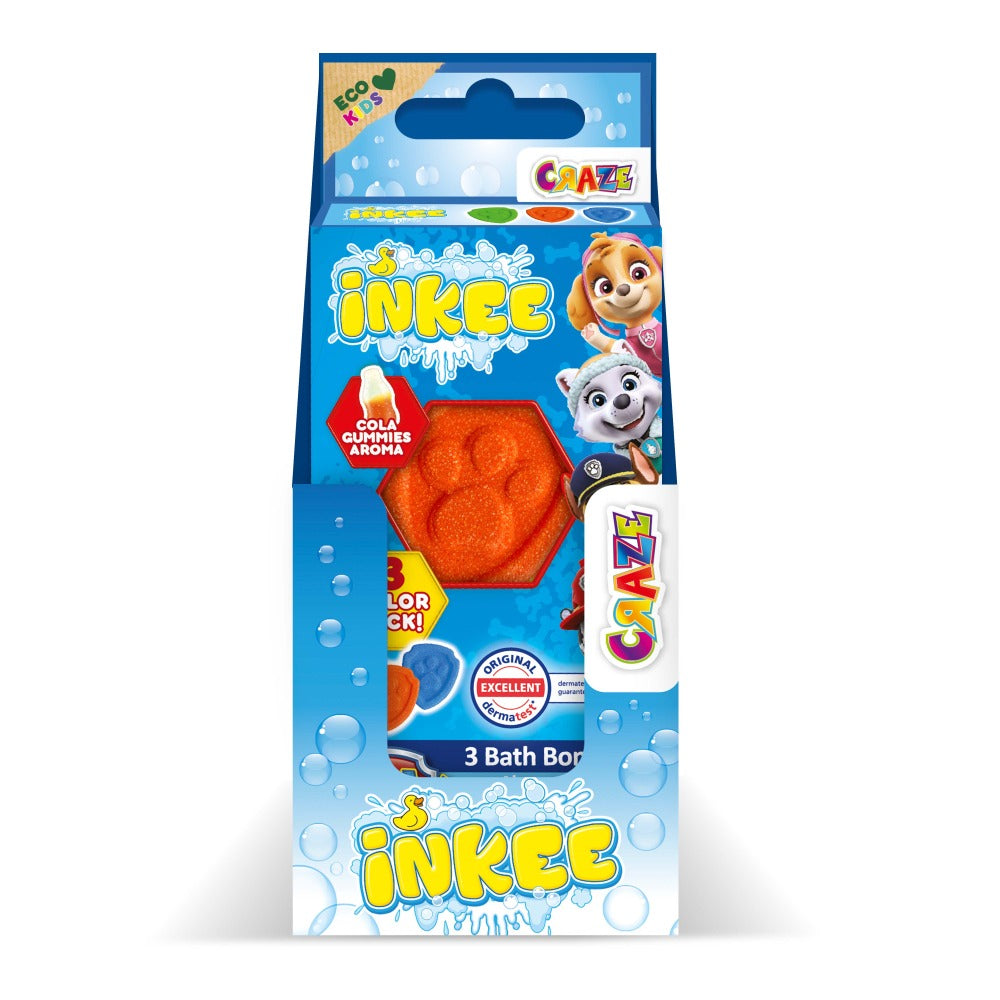 Bombe Baie Paw Patrol Inkee Craze 3 buc - imagine 4