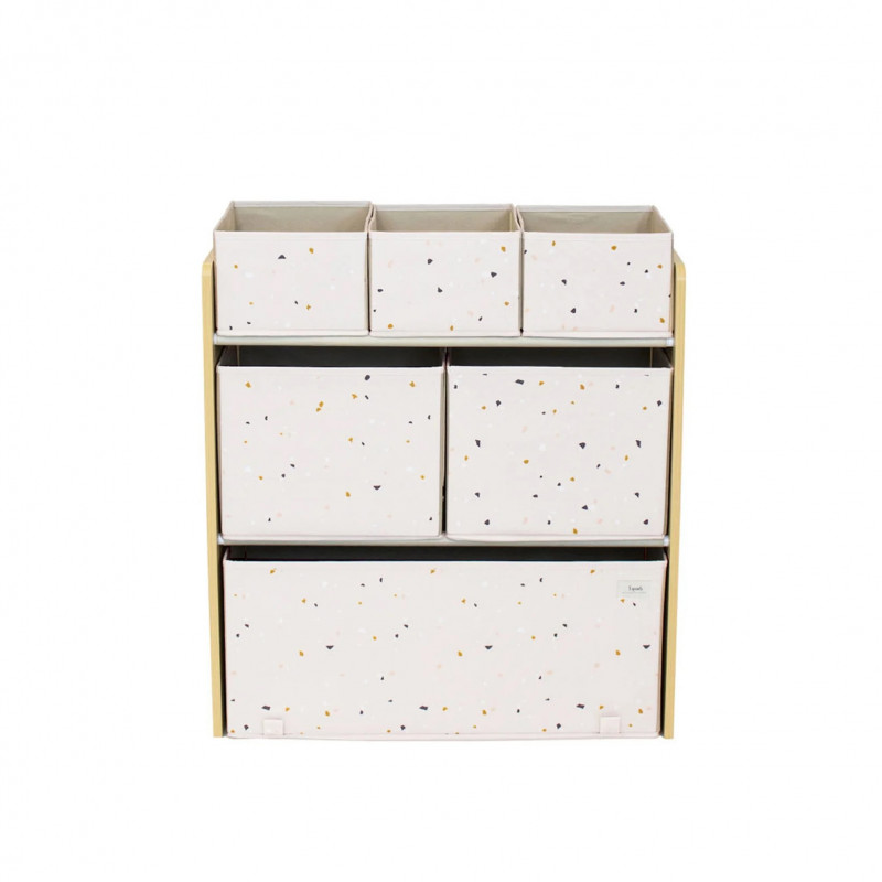 Organizator Jucării Terrazzo Pink 3 Sprouts - imagine 2