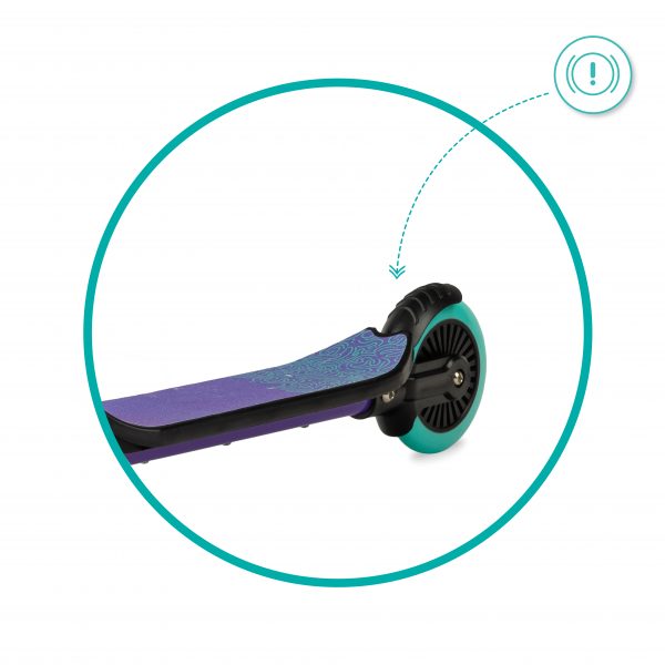 Trotineta QKids Bro Purple Pliabila 3 ani+ - imagine 4