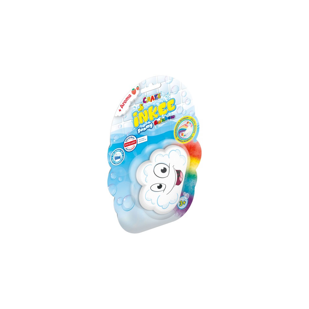 Forme Efervescente Inkee Curcubeu | Baie Colorată Craze - imagine 2