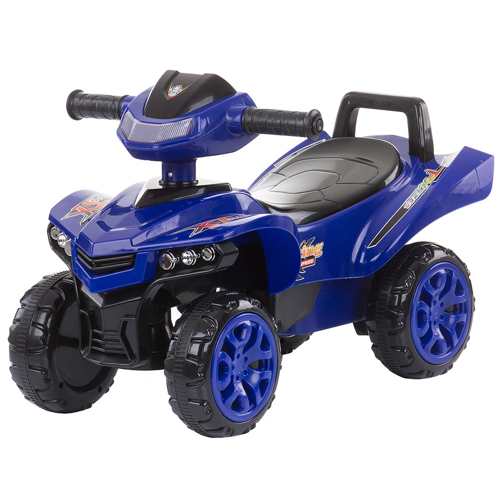 ATV Chipolino Navy fără pedale, cu depozitare și muzică
