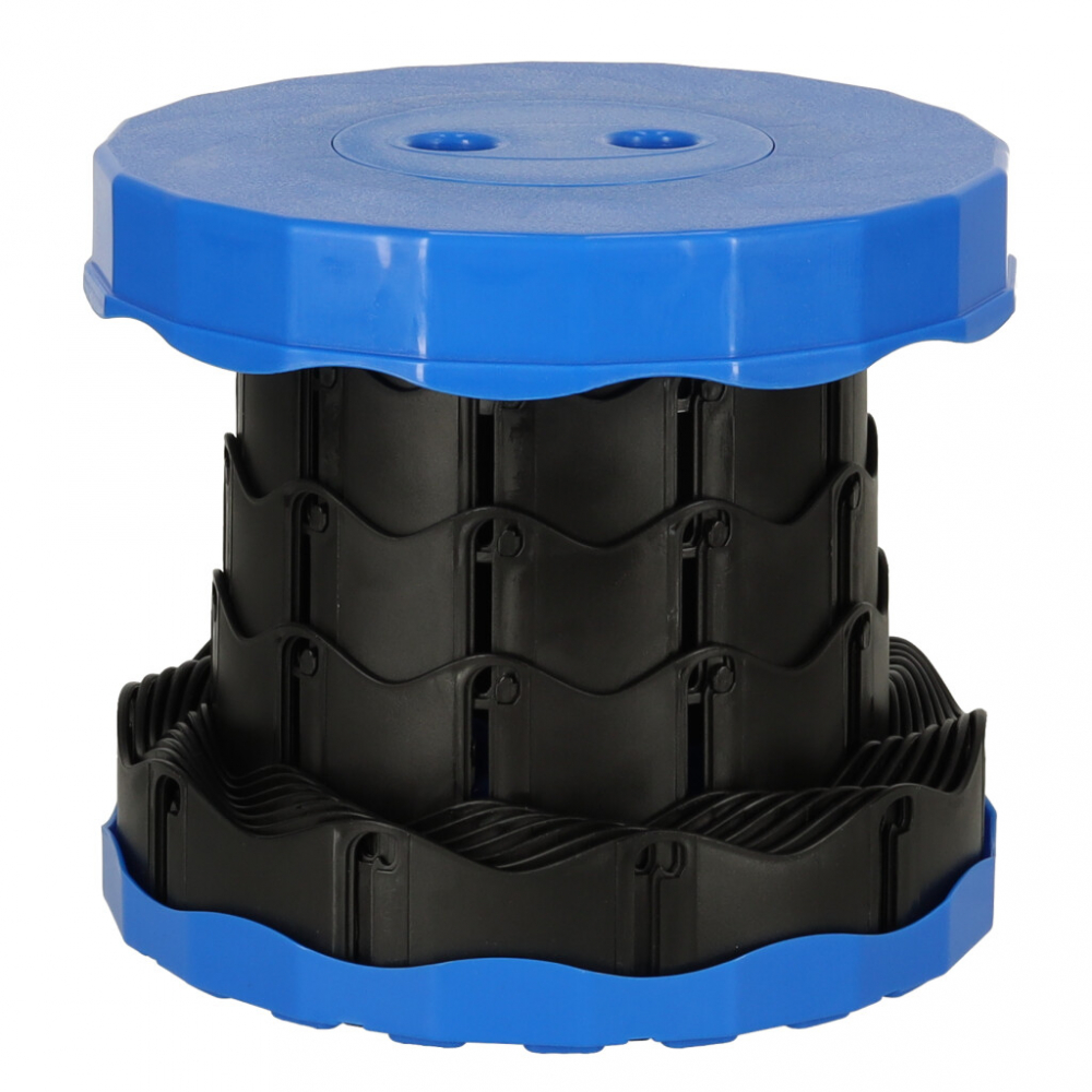 Scaun telescopic pliabil 24 cm Blue - Ikonka - imagine 11