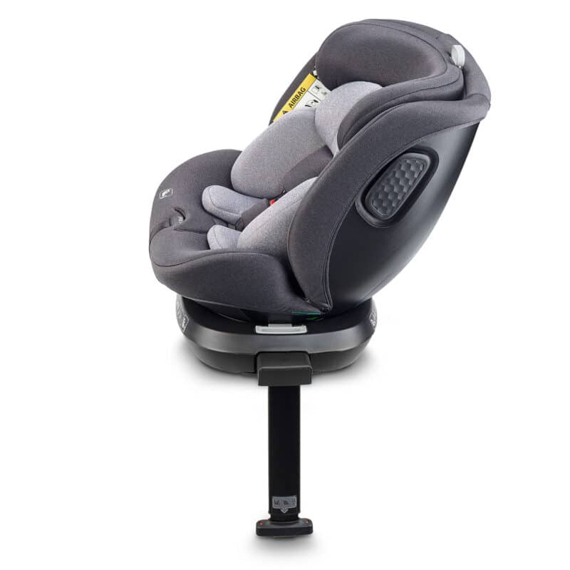 Scaun Auto Rotativ BabyGo MOVE360, Isofix, Gri - imagine 5