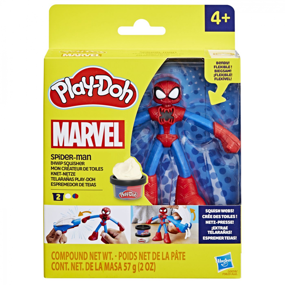 Play-Doh Marvel Spider-Man Figură Flexibilă