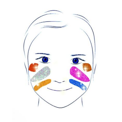 Culori Make-up Metalice Djeco Non-alergice - imagine 2