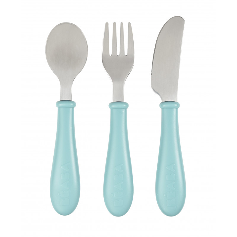 Set 3 Tacamuri Inox Beaba Airy Green - imagine 3