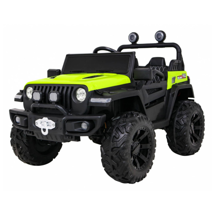 Mașinuță Electrică OFF-ROAD 4X4 Verde | Autokids