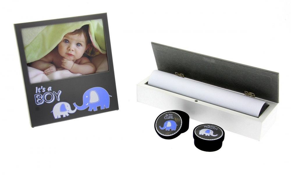 Set Baby Evan Procart - Cadou Botez Elegant - imagine 2